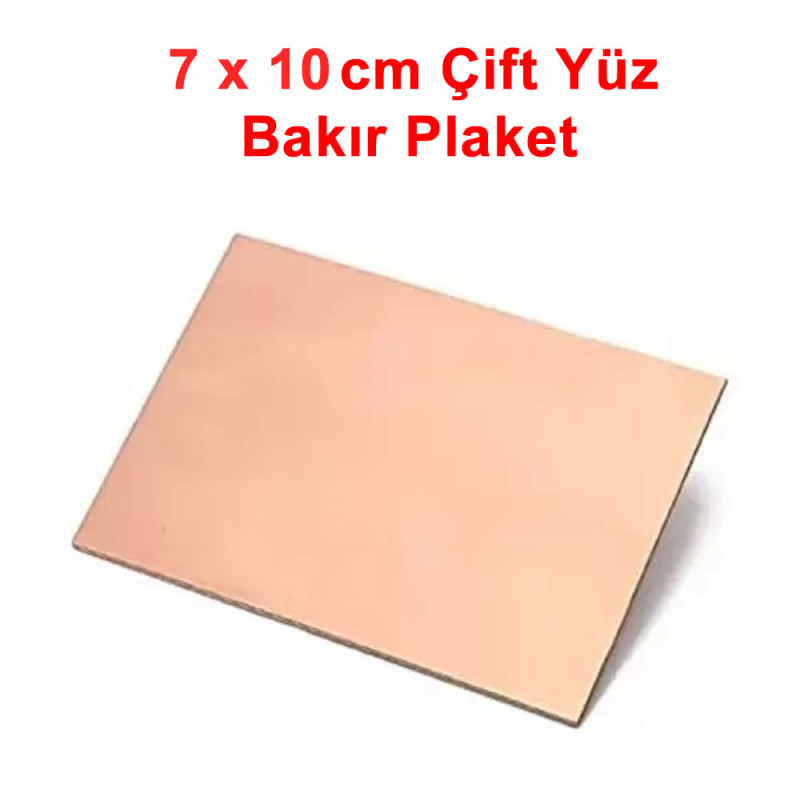 7x10cm Double Sided Copper Pcb