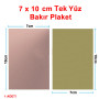 7x10cm Single Sided Copper Pcb