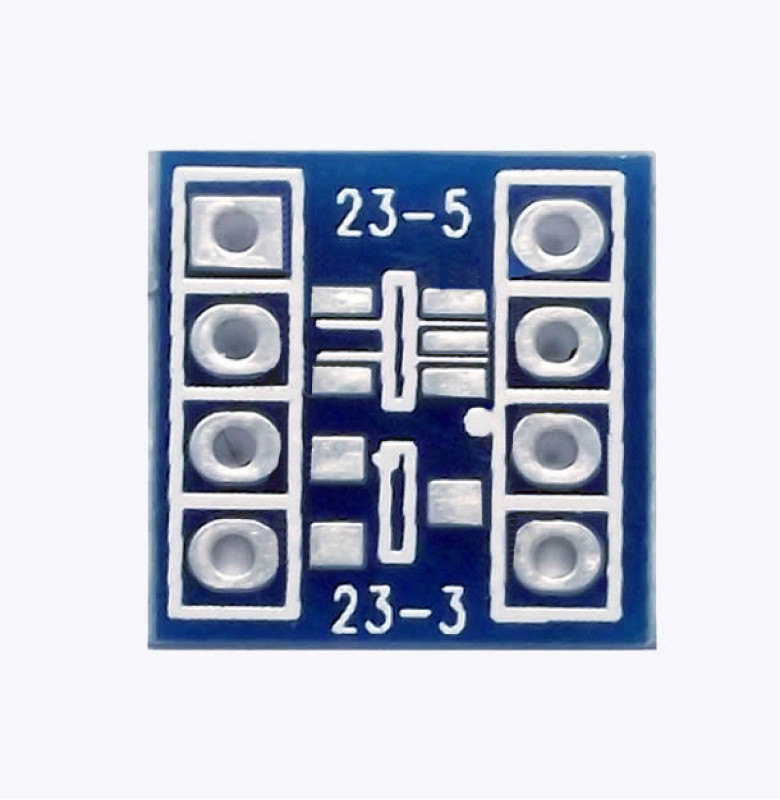 SOT23-5 to DIP Çevirici Pcb