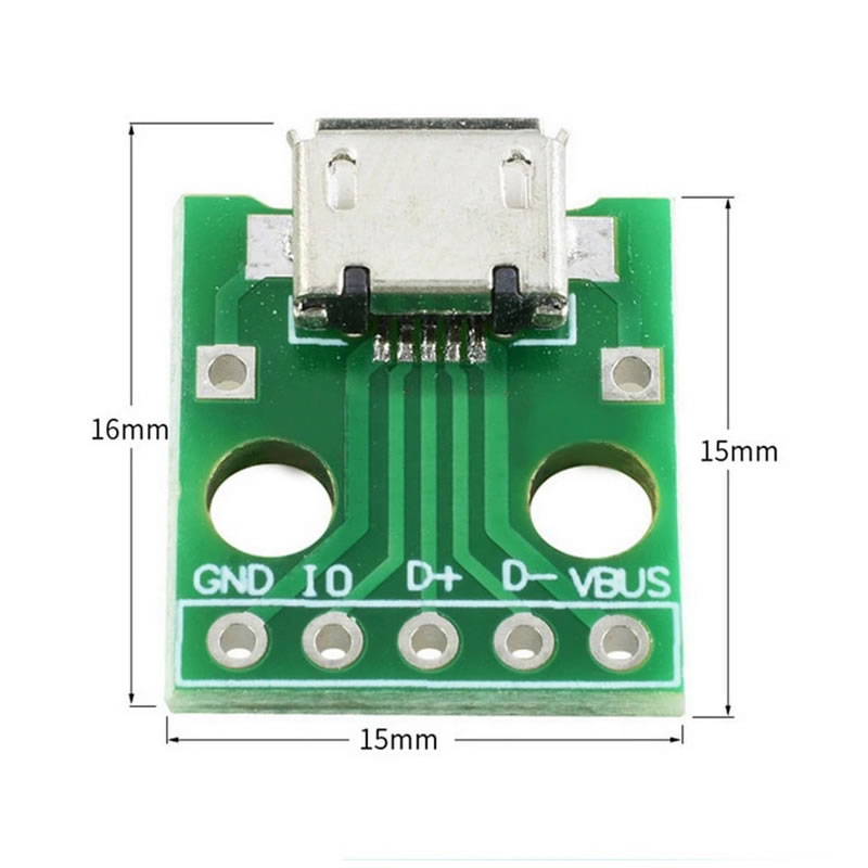 Micro Usb To Dip Converter Pcb