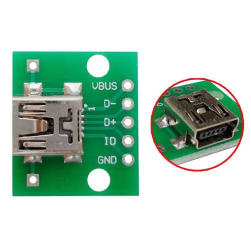 Mini Usb to Dip Pcb