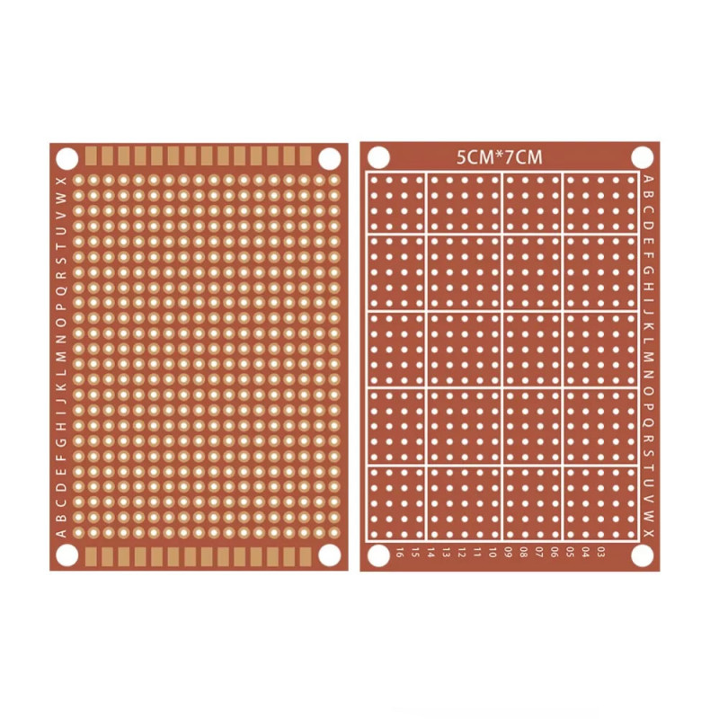 5x7cm Pertinax Pcb