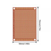 5x7cm Pertinax Pcb
