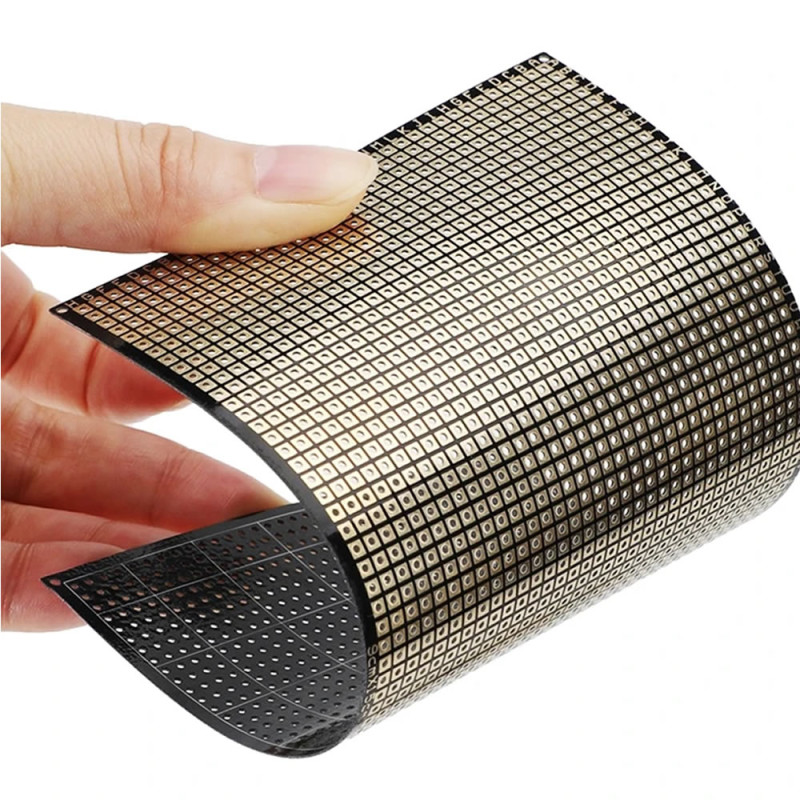 6x8cm Esnek Çift Yüz Pertenaks Pcb