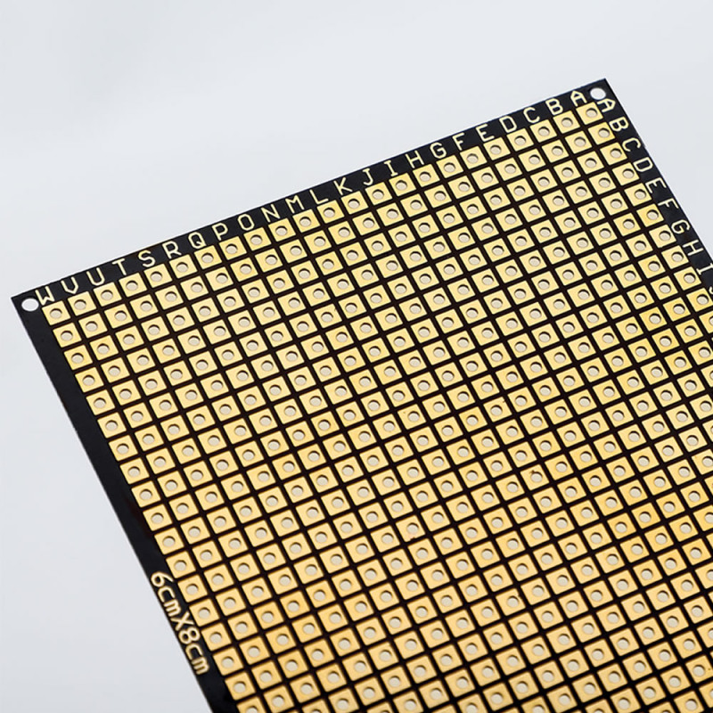6x8cm Esnek Çift Yüz Pertenaks Pcb