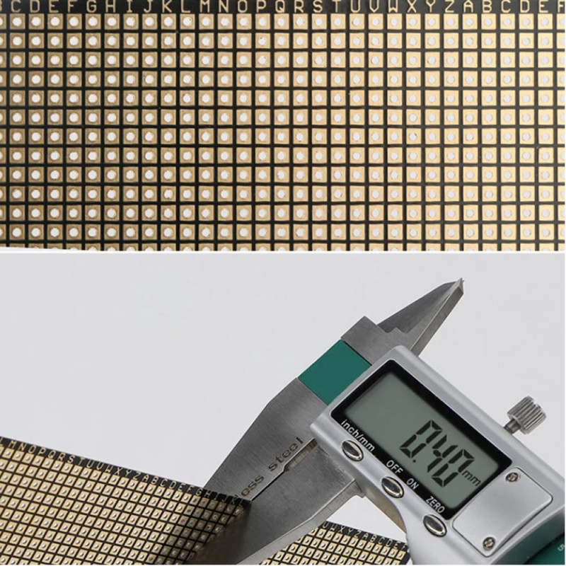 6x8cm Esnek Çift Yüz Pertenaks Pcb