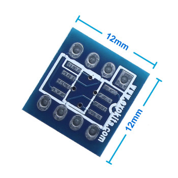 Soic8 to Dip8 Converter Pcb