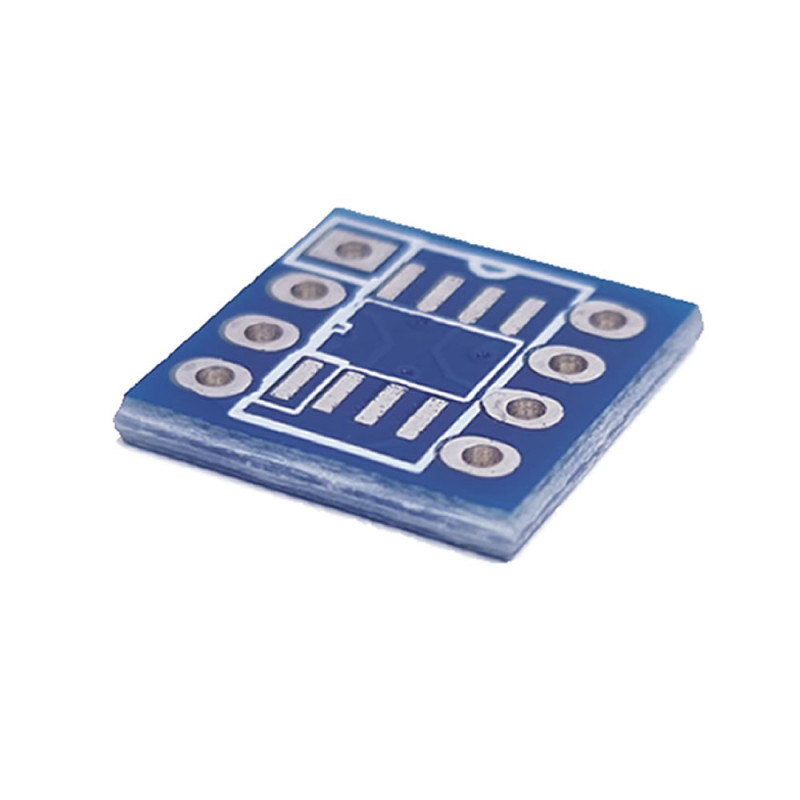 Soic8 to Dip8 Çevirici Pcb
