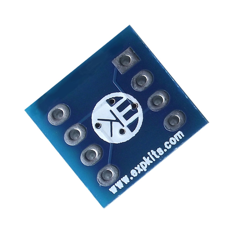 Soic8 to Dip8 Çevirici Pcb