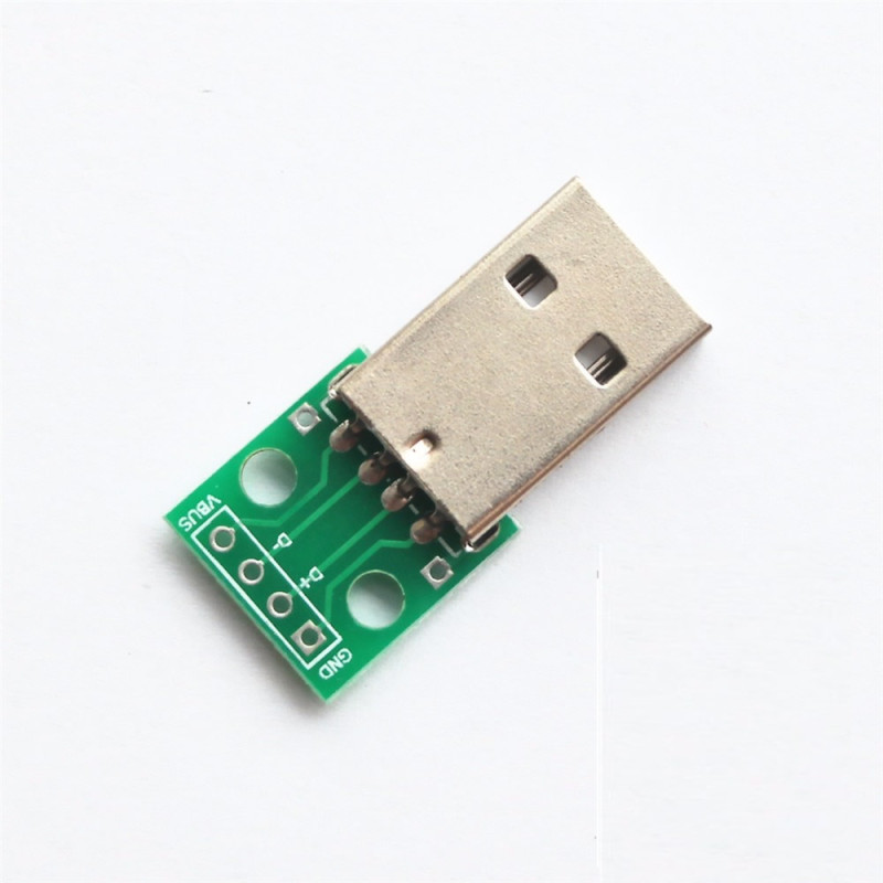 Usb Male To Dip Converter Pcb