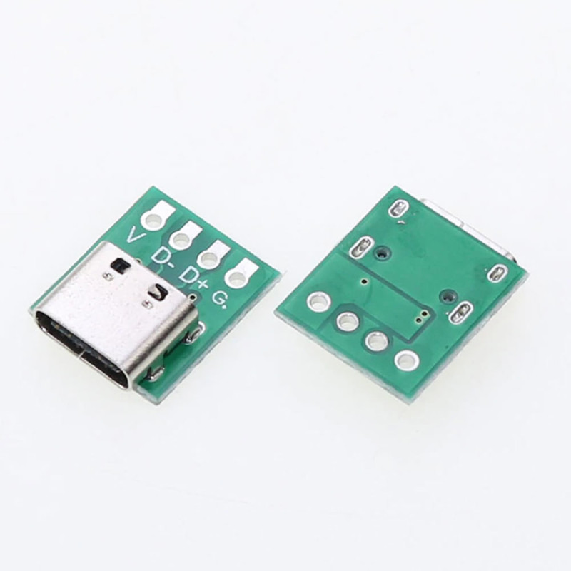 USB Type C to Dip Pcb