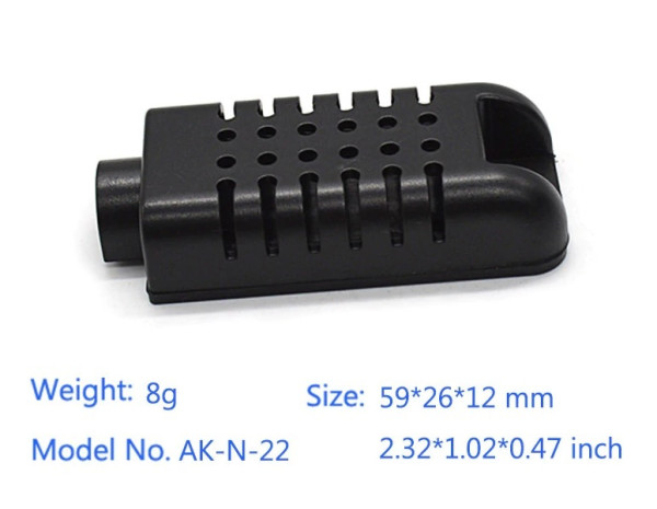 AK-N-22 Mini Plastik Kutu Siyah