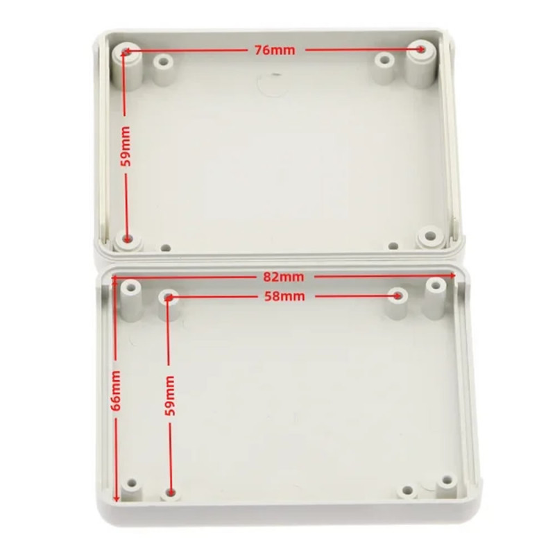 AK-S-56 Plastic Box White