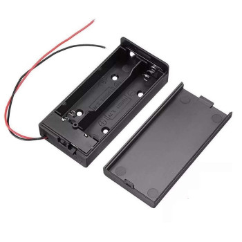 18650 2x Battery Box Switch 15cm Cable