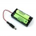 18650 Battery Holder 2X with DC Plug 5.5*2.1mm