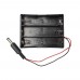 18650 Battery Holder 3X with DC Plug 5.5*2.1mm