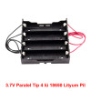 18650 Battery Holder 4-Way Parallel