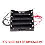 18650 Battery Holder 4-Way Parallel