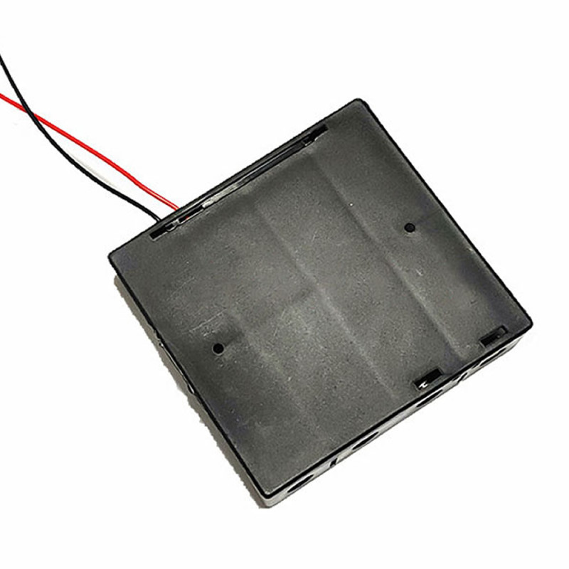 18650 2 Wire 4x Battery Box Parallel