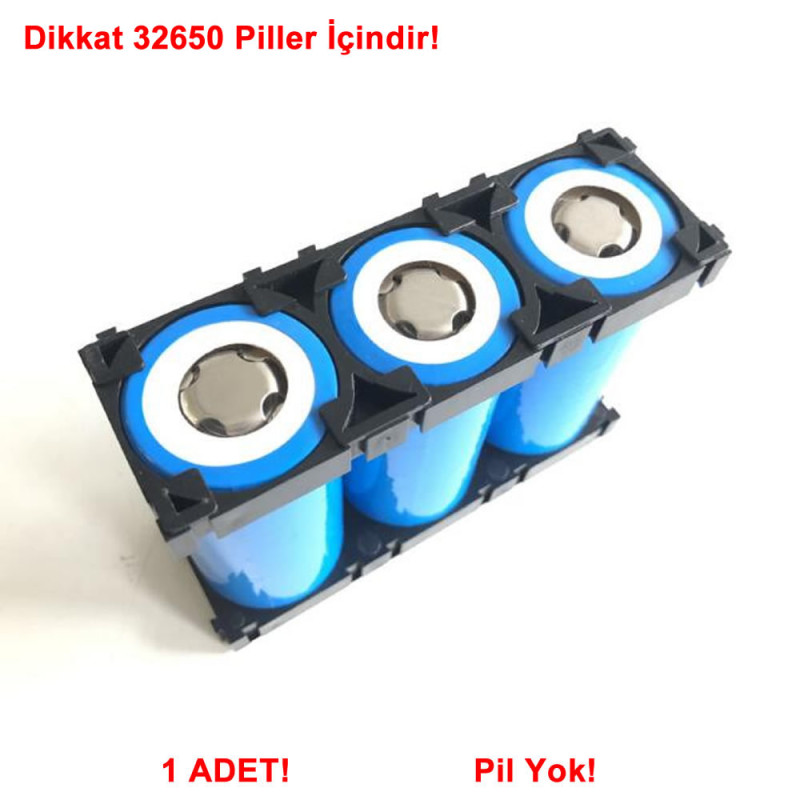 32650 Pil Tutucu 3x