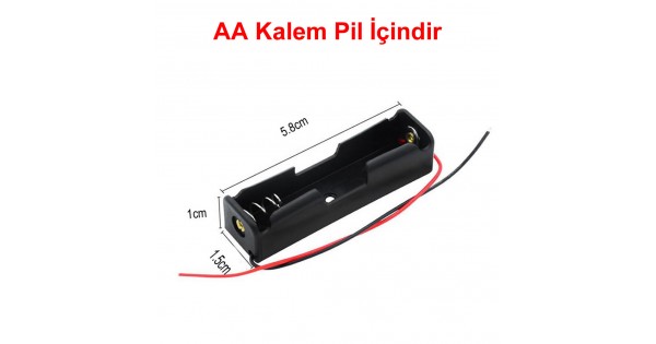 1'li AA Pil Yuvası
