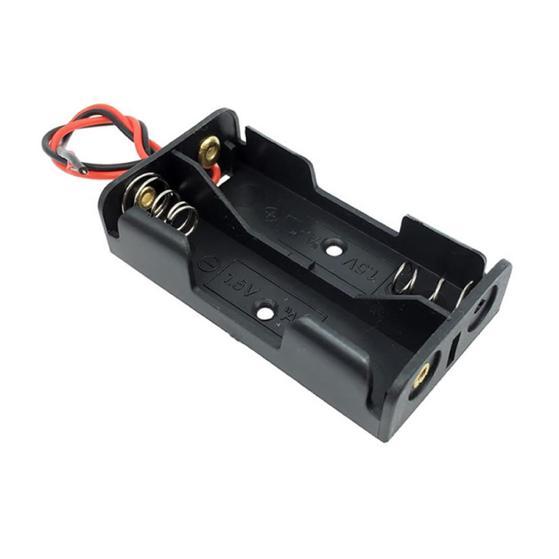 2-Slot AA Battery Holder