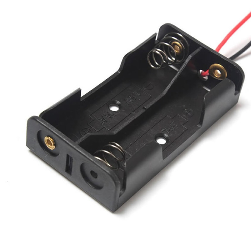 2-Slot AA Battery Holder