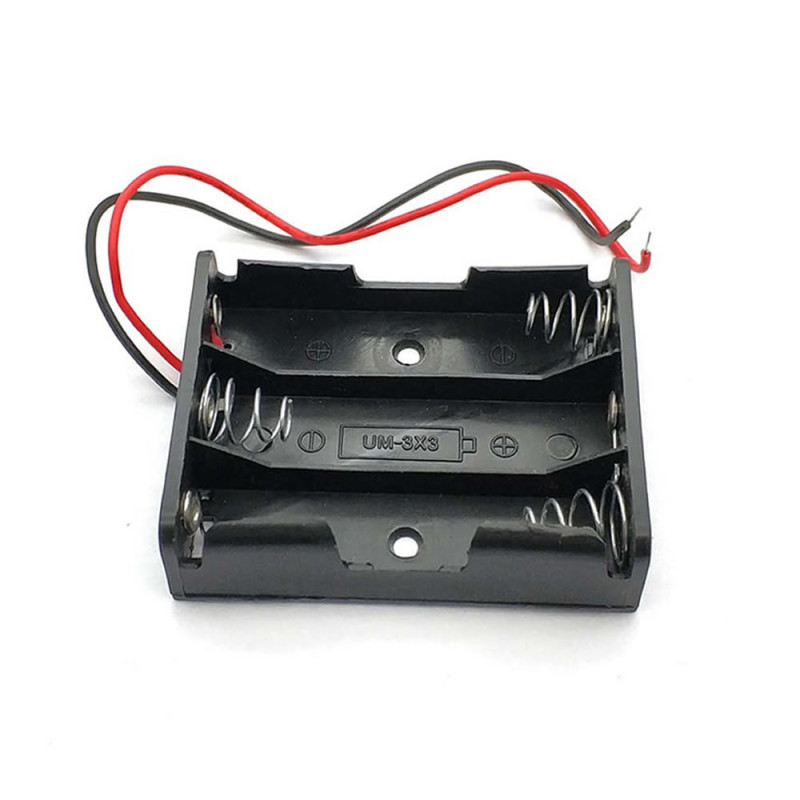 3-Slot AA Battery Holder