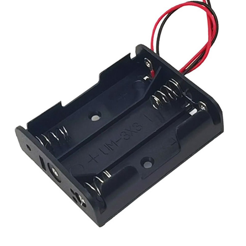 3-Slot AA Battery Holder
