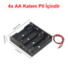 4'lü AA Kalem Pil Yuvası