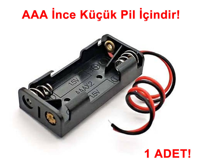 2x AAA Slim Battery Holder