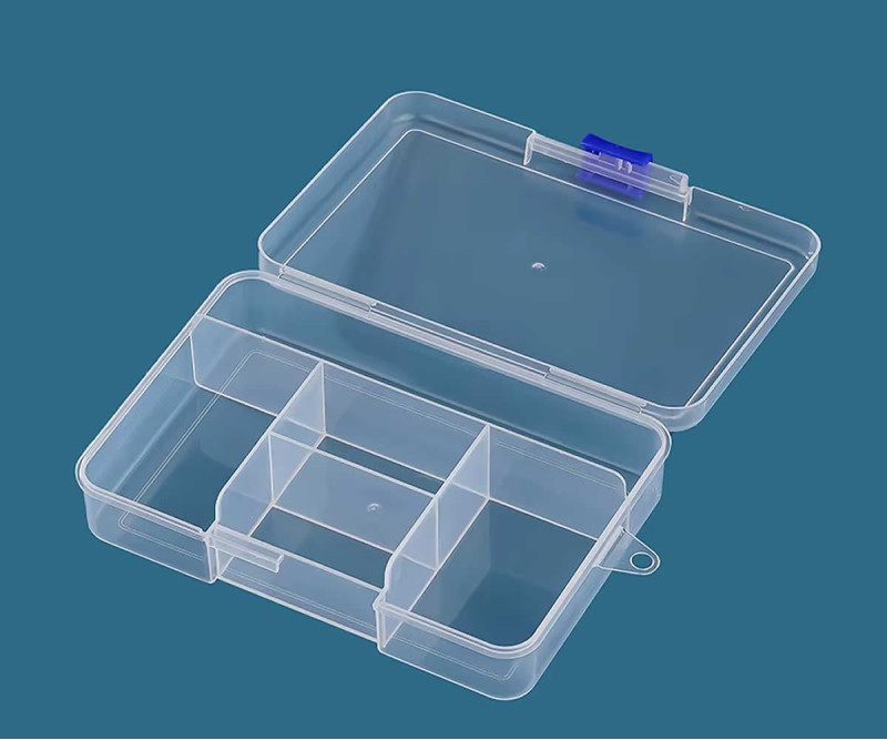 Plastic Component Box 140x95mm 5 Compartments