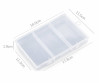 Plastic Component Box 180x115mm 3 Compartments