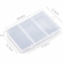Plastic Component Box 180x115mm 3 Compartments