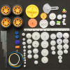 78 Piece Plastic Gear Set