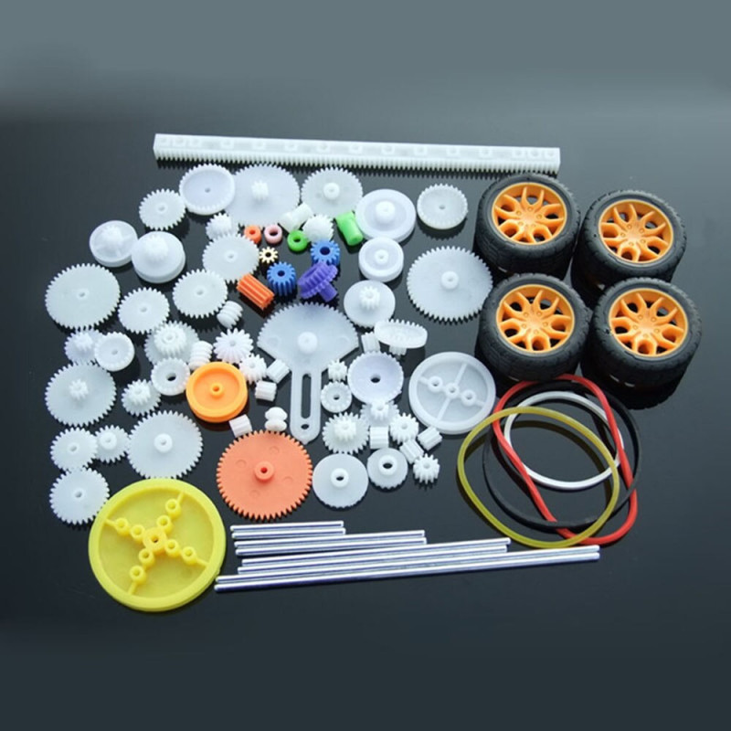78 Piece Plastic Gear Set