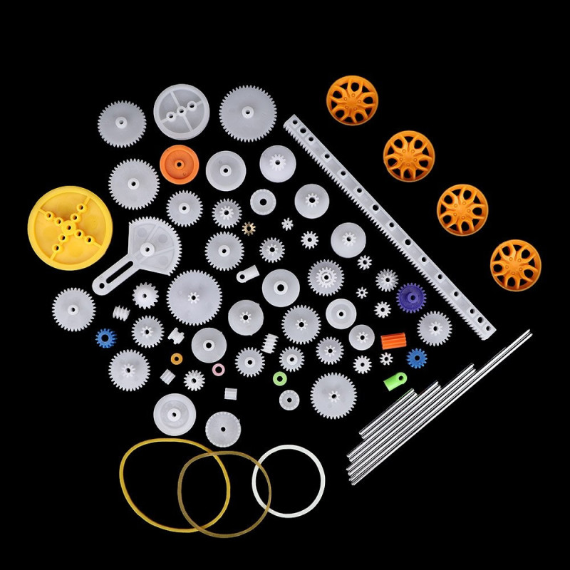 78 Piece Plastic Gear Set