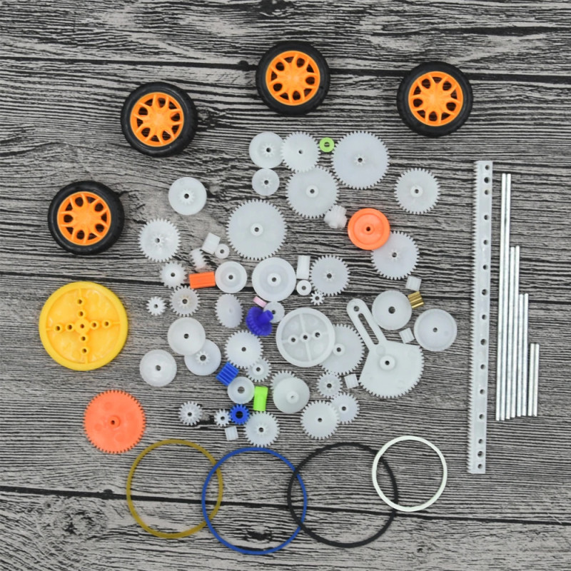 78 Piece Plastic Gear Set