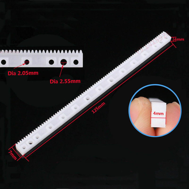 Long Plastic Rack Gear