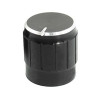 6mm Aluminum Potentiometer Knob
