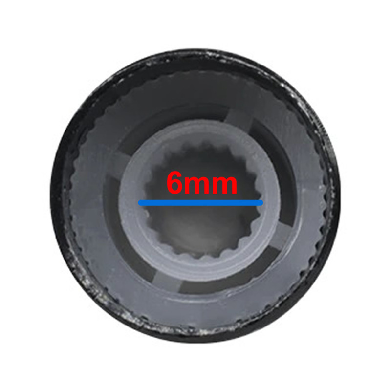 6mm Aluminum Potentiometer Knob