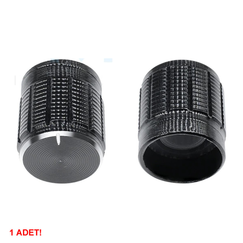 6mm Aluminum Potentiometer Knob