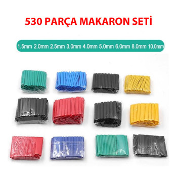 530 Piece Heat Shrink Tube Set
