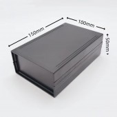 150x100x50mm Plastik Proje Kutusu Siyah