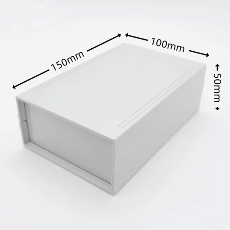 150x100x50mm Plastic Project Box White