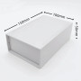 150x100x50mm Plastic Project Box White