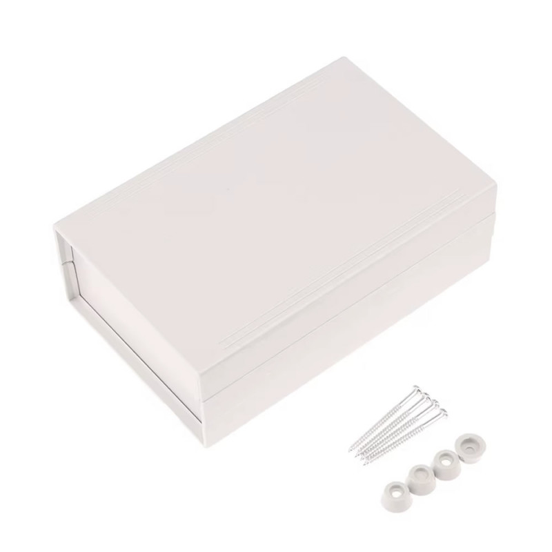 150x100x50mm Plastic Project Box White