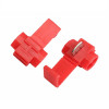 Locking Scotch Cable Connector Red