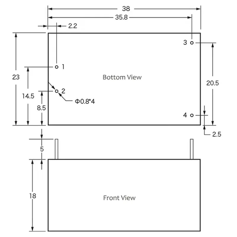 HLK-5M05 5V 1A 5W