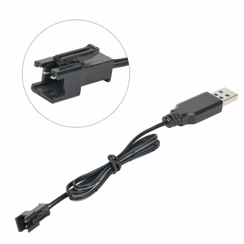 3.7V Lithium Battery Usb Charging Cable Jst Sm-2p
